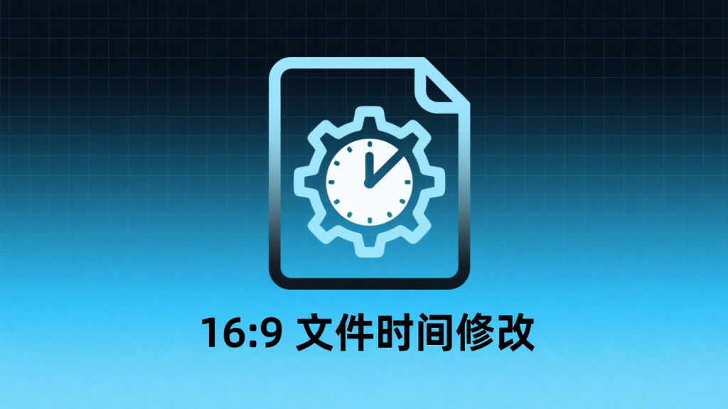 文件时间修改，创建时间、访问时间都改改，支持批量-爱工作
