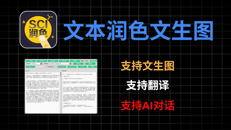 文本润色、文生图工具原代码，有需要的可以下载自己做软件了-爱工作