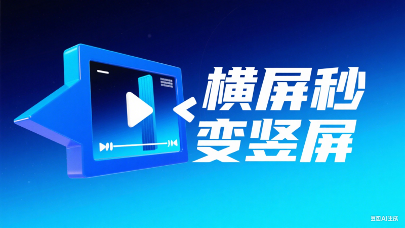 一键批量把横屏视频变成竖屏视频，操作简单好用-爱工作