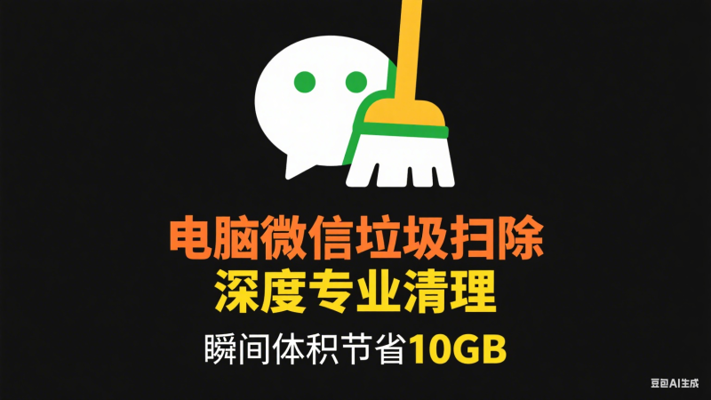 微信垃圾文件专清工具箱，支持个人和企业微信缓存垃圾清理-爱工作