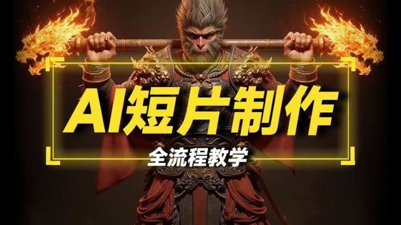 轻松100w播放！爆款Ai视频创作微电影，手把手教学，全流程教学-爱工作