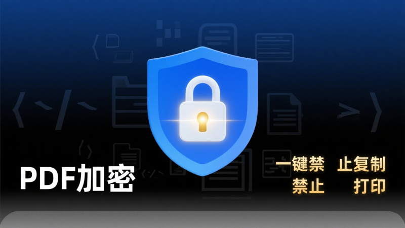 PDF Anti-Copy一键保护PDF文档，一键加密，禁止打印、复制-爱工作