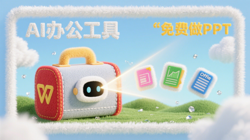 Officemind AI支持Office/WPS，免费Ai智能办公效率工具，一键生成PPT，表格汇总-爱工作