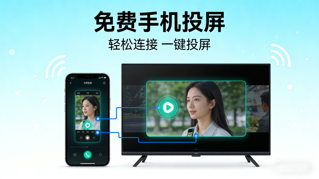 免费投屏软件来了，手机视频一键 投到电视上，超好用，小柚投屏-知享资源网