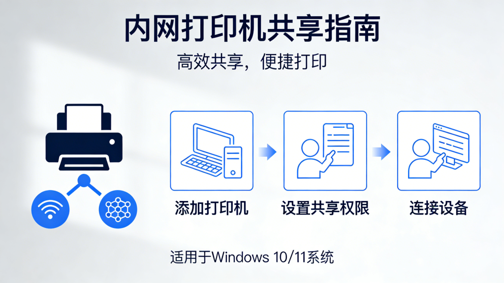 内网打印机共享问题解决，一招搞定所有打印机共享问题-爱工作
