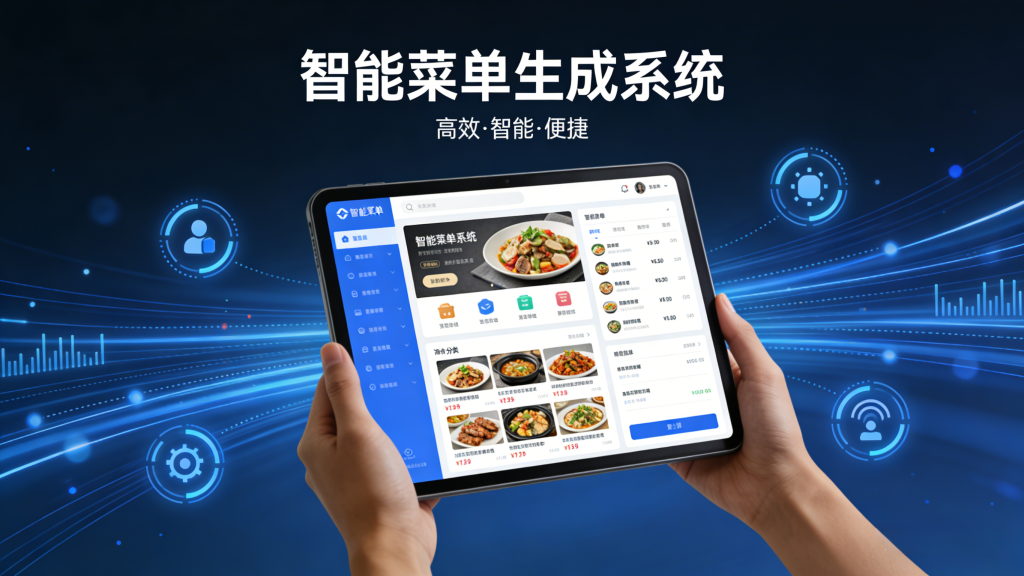 智能菜单生成系统，对各大餐饮、饭堂都挺好的，不用想菜单了，一次生成一周不重复-爱工作