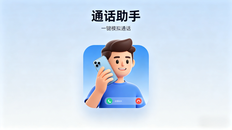 假装打电话，超逼真安卓虚拟来电工具，社恐/应酬党必备，安卓软件-爱工作