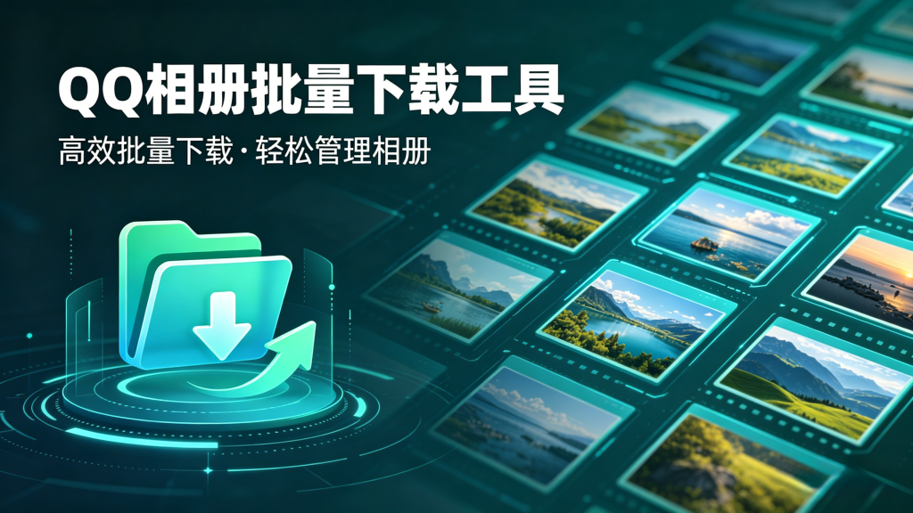 QQ相册批量下载，操作简单好用-爱工作