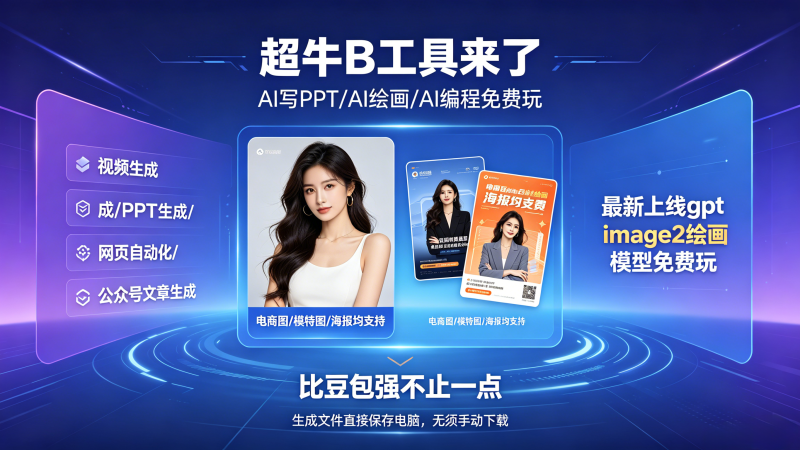 上新 GPT Image2！免费 AI 工具，作图办公一步到位-爱工作